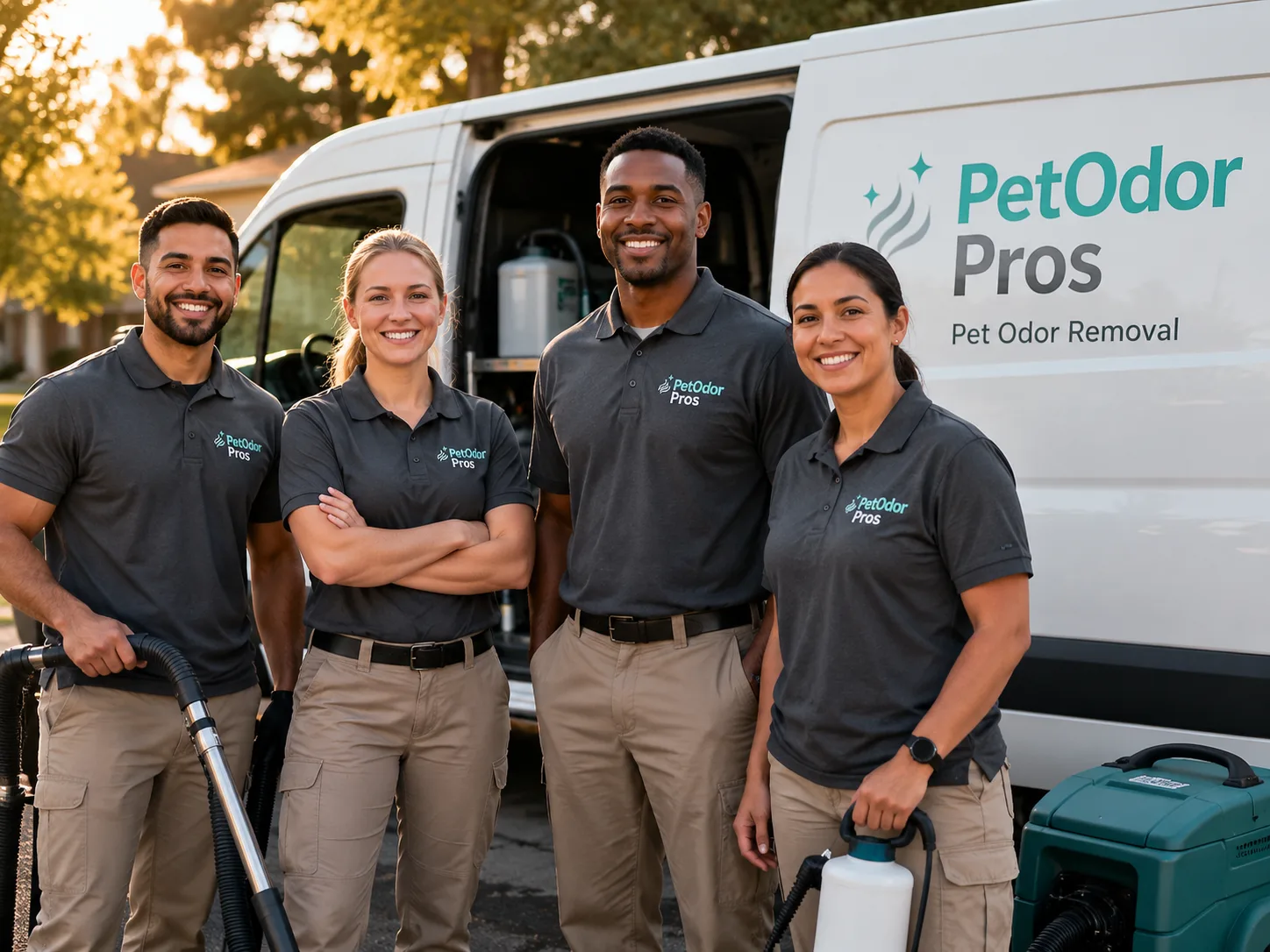 Pet Odor Removal team serving Webster, IN